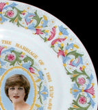 Princess Diana and Charles Royal Wedding Plate Coalport 1981 Charger