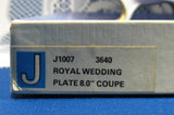 Wedgwood Charles And Diana 8 Inch Wedding Plate Jasper Mint In Box 1981