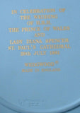 Wedgwood Charles And Diana 8 Inch Wedding Plate Jasper Mint In Box 1981