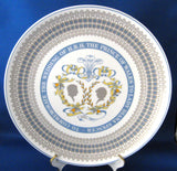 Pretty Charles And Diana Wedding Plate Royal Tuscan 1981 Charger Boxed