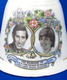 Bell 1981 Royal Wedding Prince Charles and Princess Diana Di Hostess Royal Souvenir