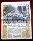 Charles And Diana Royal Wedding 1981 Newspaper Lot Star Express