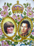 Gorgeous Large Plate Royal Wedding Charles Diana Caverswall Pretty 1981