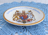 Charles And Diana Royal Wedding Pin Dish Tea Bag Holder 1981 Royal Souvenir