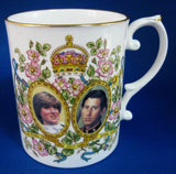 Mug Royal Wedding Charles And Diana Caverswall Pretty 1981 Gorgeous