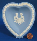 Heart Dish Birth Prince William Charles Diana Wedgwood 1982 Jasperware Boxed