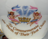 Duchess Birth Of Prince William Charles Diana Cup And Saucer 1982 Bone China