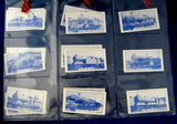English Railway Trading Cards Set of 15 Train Engines L&NW Orbit Archival Sleeves 1986