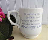 Tankard Prince Andrew And Fergie Souvenir Mug Royal Wedding 1986 Adams Royal