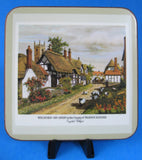 Coasters English Villages Set Of 6 Pimpernel With Box 1990s Boxed Set