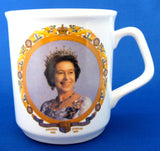 Mug Queen Elizabeth II Golden Jubilee 1952-2002 England 50 Year Coronation Jubilee