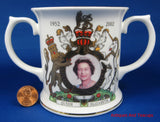 Loving Cup Queen Elizabeth Golden Jubilee 2002 England 2 Handles Mug