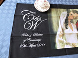 William Catherine Royal Wedding Balcony Kiss Tea Towel Royal Kiss Dish Towel 2011