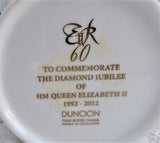 Royal Mug Queen Elizabeth II Diamond Jubilee English 2012 Dunoon Fancy