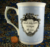 Mug Birth Of Prince George 2013 William Kate Adderley English Bone China