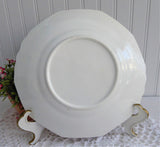 Antique 1830s Imari 9 Inch Dinner Plate England Copper Luster Cobalt Rust