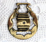 Barrel Horse Brass Keg English Victorian Brass Breweriana 1890s Harness Brass