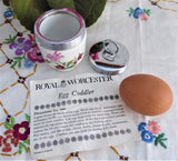 Egg Coddler Royal Worcester Single Unknown Floral Branch Pattern 1920-1930s 1 Egg