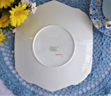Shelley Sandwich Cake Plate Art Deco Vogue Mode Shape 1940s Serving Plate