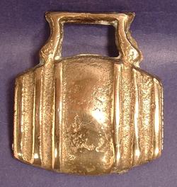 Horse Brass Barrel England Pub Brass Breweriana 1950s Tourist Brass