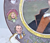 Royal Doulton Charles Dickens 1960s Charger Plate Dickensware Book Characters Noke