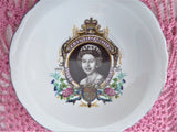 Queen Elizabeth II Silver Jubilee 1977 Souvenir Royal Grafton Small Dish Plate Bowl