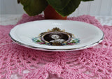 Queen Elizabeth II Silver Jubilee 1977 Souvenir Royal Grafton Small Dish Plate Bowl