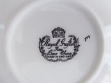 Queen Elizabeth II Silver Jubilee 1977 Souvenir Royal Grafton Small Dish Plate Bowl