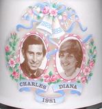 Bell 1981 Royal Wedding Prince Charles Princess Diana Sylvac Hostess Dinner Bell