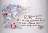 Bell 1981 Royal Wedding Prince Charles Princess Diana Sylvac Hostess Dinner Bell