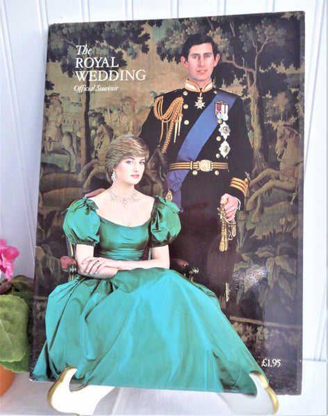Royal Wedding Charles Diana 1981 Programme Fab Photos English Edition Program