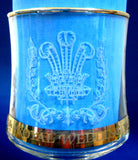 Charles And Diana Royal Wedding Etched Glass Pair Goblets Boxed 1981 Glasses Gift Ready