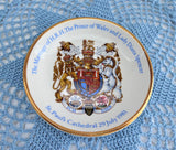 Charles And Diana Royal Wedding Pin Dish Tea Bag Holder 1981 Royal Souvenir