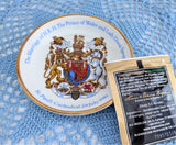 Charles And Diana Royal Wedding Pin Dish Tea Bag Holder 1981 Royal Souvenir
