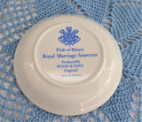 Charles And Diana Royal Wedding Pin Dish Tea Bag Holder 1981 Royal Souvenir