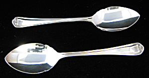 Antique Cased Jam Jelly Spoons Pair 1925 EPNS England (Image1)