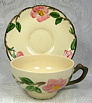 Vintage Franciscan Ware Desert Rose Cup and Saucer USA (Image1)