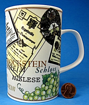 Dunoon Mug Jack Dadd Fine Wines Reisling Hock Neirsteiner Rhine (Image1)