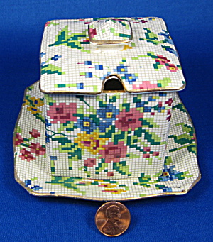 Royal Winton Grimwades Chintz Jam Jar Lid Tray Queen Anne (Image1)
