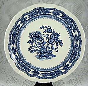 Masons Manchu Bread And Butter Plate Blue Transferware Cake Plate (Image1)