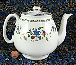 Shelley Teapot Chelsea Pattern England Tulip Cambridge Shape (Image1)