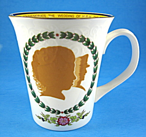 Royal Wedding Mug Princess Anne Mark Phillips Bone China 1973 (Image1)