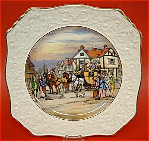Royal Winton England Coaching Scene Fancy (Image1)