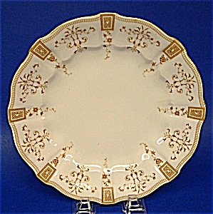 Luncheon Plate Royal Crown Derby England Antique Fancy (Image1)