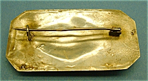 Sterling Silver Hand Made Vintage Pin Mexican (Image2)