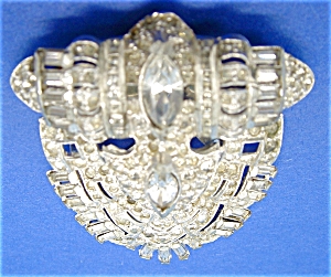 Vintage Rhinestone Dress Clip Fabulous (Image2)