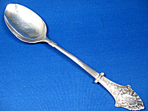 Serving Spoon Sterling Silver Gorham Louis XIV Art Nouveau (Image1)