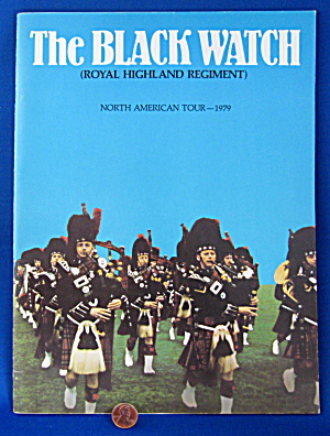 Program Black Watch Royal Highland Band 1979 N America  (Image1)