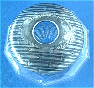 Antique Hair Receiver Silver And GlassQueen City Silver (Image1)