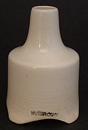 Antique Pie Vent English White Ironstone Nutbrown (Image1)